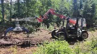Thaler Lader 48T18 im Holz Drohnenaufnahmen