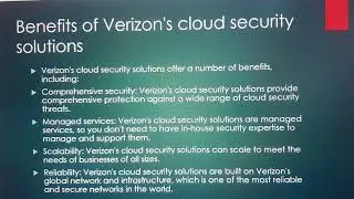 Verizon Cloud Security Deep Dive Enhancing VDRs  Shahrukh Technology