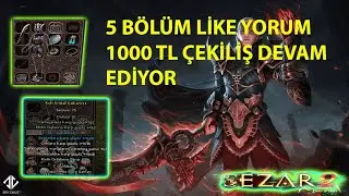 Sezar 2 MT2 B&Ouml;L&Uuml;M 5  1000 TL &Ccedil;EKİLİŞİMİZ AKTİFDİR