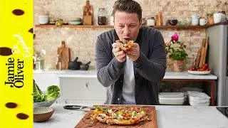 Pizza invertida con masa de hojaldre | Jamie Oliver En Español