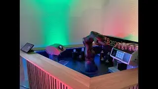 Barista is Barney Bar&rsquo;s brother and a fully autonomous coffee-centric robotic bar