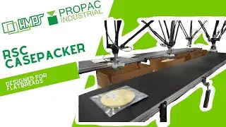 HMPS RSC Casepacker Packing Flatbreads
