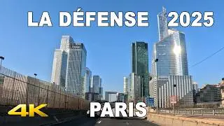 🇫🇷 PARIS La Défense Skyscraper 2025 | PARIS 4K | Gratte-ciel PARIS la Défense