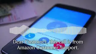 Amazon Impersonation Scam Call Recording