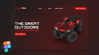 ATV Bikes UI Design - UI Speed Design