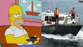 Smash Cenat Cenut Kaya Badut OVJ Simsons Police Plus Patrol Boat