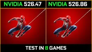 Nvidia Drivers 526.47 Vs 526.86 Test in 8 Games
