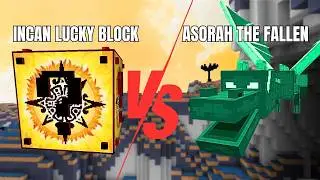 ASORAH THE FALLEN:INCA LUCKY BLOCK MINECRAFT CHALLENGE