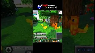 Я поймал покемона в Minecraft! 😱#minecraft #shorts