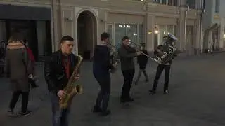 Street music Moscow Russia, wonderfull trip|#moscow#streetmusic##russiatour#happymoment#goodplace