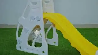 How to Assemble OK PLAT Penguin Slide with Basketball | 2 - In 1 Fun
