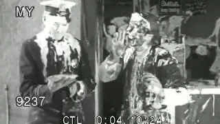 1900s Epic Diner Pie Fight! (Silent)