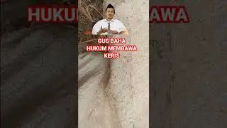 GUS BAHA ‼️hukum bawa keris #gusbaha #vidioshorts