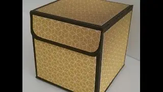 Anleitung Projekt #7: Würfelbox mit Geheimverschluss - mit Stampin' Up!