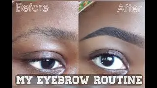 Makeup 101: Eyebrow Routine for Sparse Brows || Lebanna Beauty