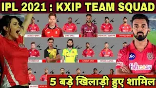 IPL 2021 Kings XI Punjab  List of players KXIP  Retain And Release  Kxip Full Squad IPL 2021