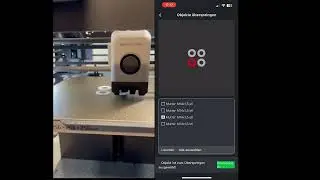 Bambu lab P1P  NEW Firmware Update  Version 01.04.02.00 Object Skipping  Test in the Mobil App.