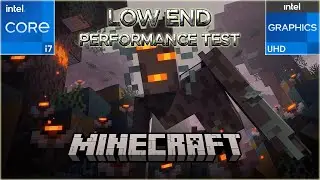 Minecraft Java 1.21.4 | Low End Performance Test