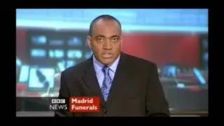 BBC Weekend News summary with Darren Jordan (Saturday 13th March 2004)