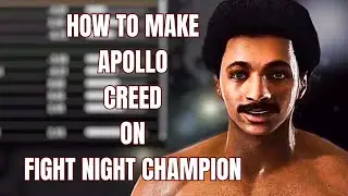 How To Make Apollo Creed on Fight Night Champion | CAF Tutorial & Fighter Settings
