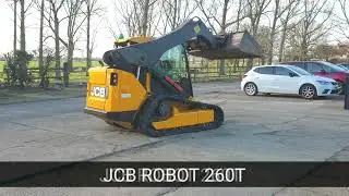 JCB Robot 260T Eco Tracked Skid Steer Loader - Test Drive Working Review | diggersandtractors.com