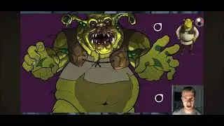 All backwards messages in popcross studios￼ wate if shrek was a horror story 
