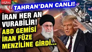 ABD gemisi İran füzelerinin menziline girdi tansiyon yükseldi! Gürkan Demir Tahran'dan aktardı...