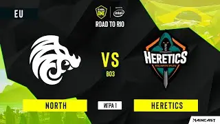 North vs Heretics [Map 1, Inferno]BO3 | ESL One: Road to Rio