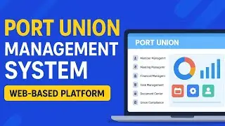 💼Port Union Management System | Web-Based Platform for Port Worker Unions