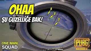 OHAA ŞU G&Uuml;ZELLİĞE BAK ! BURAK GAME SOLO SQUAD PUBG MOBİLE