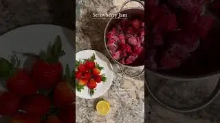 4-Ingredient Strawberry Jam from Frozen Strawberries&hellip;.no preservatives #strawberries #simplerecipe