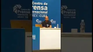 Conferencia de prensa de Cuba CON-PARA‼️