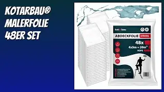 BEWERTUNG (2025): KOTARBAU&reg; Malerfolie 48er Set. Infos