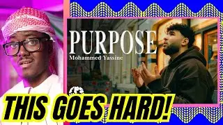 Mohammed Yassine - Purpose | Official Music Video | Vocals Only | هدفًا - محمد ياسين-REACTION VIDEO