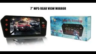 DVR 7&Prime; inch MP5 Rear View Mirror Touch Screen