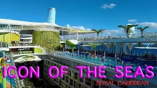 4K Icon of the Seas Royal Caribbean. Как выглядит самый большой круизный лайнер в мире?