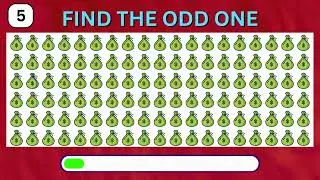 Find The Odd Emoji | Odd one Out | Top Quiz Channel | emoji quiz