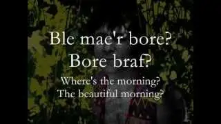 Ble Mae'r Hâf? - Meic Stevens (geiriau / lyrics)