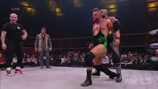 CM Punk Chants when MJF and Spears Attacking on Wardlow : AEW Dynamite Scene