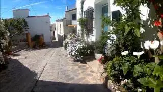 Springtime in the cute Spanish village of Mairena in the Alpujarras