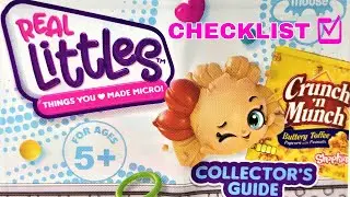 Shopkins Real Littles Collectors Guide Checklist Series 14
