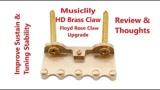 Musiclily Heavy Duty Brass Claw, Upgrade your Floyd Rose or Tremolo Claw