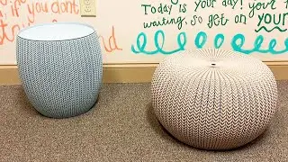 Keter Urban Knit Pouf Ottoman Set REVIEW