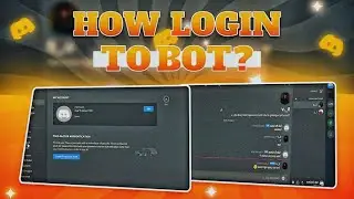 How to enter a bot account in Discord