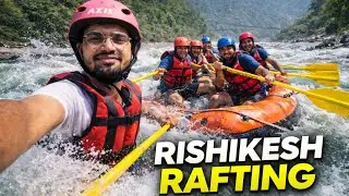 Rishikesh Rafting 😱 | Ganga River Ke Dangerous Rapids | First Time Experience