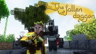Майнкрафт 1.18.2 - The Fallen Dragon. Стрим 02 запись