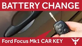 Замена батарейки в автомобильном ключе — Ford Focus Mk1 / LR