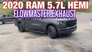 2020 RAM 1500 5.7L HEMI DUAL EXHAUST w/ FLOWMASTER 40 SERIES!