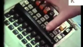 1970s Supermarket Shopping, Checkout, Cash Register, Till