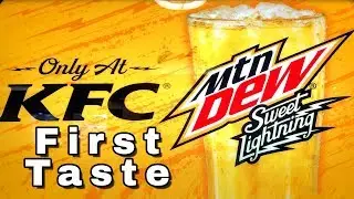 Обзор нового KFC Sweet Lightning Mountain Dew &mdash; первый вкус 🥤🥤🥤